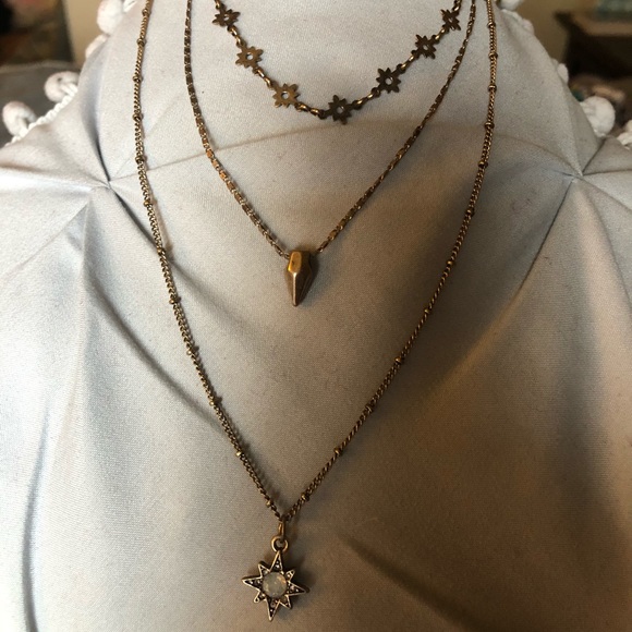 American Eagle Outfitters Jewelry - Layered Necklace/Choker Set
